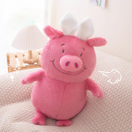 Chef Pig Cartoon Armas pl&uuml;&uuml;sist nukupadi 65cm（0.63kg）