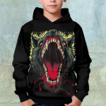 Uus h&otilde;&otilde;guv n&auml;oprindiga laste kapuuts Unisex pullover vabaaja kapuutsiga pikkade varrukatega t&uuml;drukute ja poiste &otilde;ueriided kevadiseks s&uuml;giseks 160CM