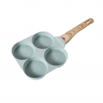 4 auguga omletipann, termokroomne kleepuv k&uuml;psetuspott, munapannkoogid, praad, pannid Hamburgi hommikus&ouml;&ouml;givalmistaja induktsioonk&ouml;&ouml;gin&otilde;ud piparm&uuml;ndiroheline v&auml;rv