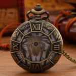 Retromoodne meeste taskukell Meeste &otilde;&otilde;nsad kellad Vintage Spider Design kvartsist taskukellakee, ideaalne valik kingituseks