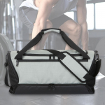 Travel Duffle Bag Carry on Overnight Sports Gym Adults Pouch Shoulder with Shoe punane