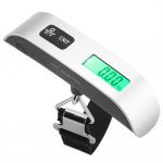 Minisuuruses LCD digitaalsed elektroonilised rippuvad kaalud kaasaskantavad konksuga kaalud Max. Koormus 50 kg