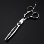 Terasest 6'' K&auml;&auml;rid H&otilde;bedased Juuksek&auml;&auml;rid Juuksel&otilde;ikus Harvendamine Juuksur Makas L&otilde;ikek&auml;&auml;rid Juuksuri K&auml;&auml;rid