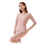 2 tk/komplekt Talvine unisex termopesu komplekt &Uuml;mmargune kaelus &otilde;mblusteta pikkade varrukatega soe paks pl&uuml;&uuml;sis Slim Fit elastne k&uuml;lma ilma pidžaamakomplekt koduriided M must