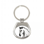 Andalusian - keychain with a horse, keychain with a print, personalized pendant from the Art-Dog brand