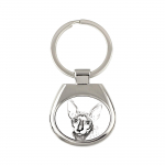 Cornish Rex - keychain with a cat, keychain with a print, personalized pendant from the Art-Dog brand