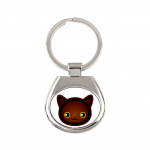 Havana Brown - keychain keychain for keys by Art-Dog brand
