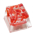 Vaiguklaviatuuri OEM-profiil mehaaniliste klaviatuuride jaoks Taustavalgustite klahvikork Kuivad lilled klahvikork m&auml;nguarvuti klahvistikule 1 PC roheline