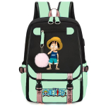 Anime One Piece Unisex Mitmek&uuml;lgne Seljakott Veekindel Seljakott &Otilde;pilase Tarbed Igap&auml;evane Raamatukott Lapse Kingitused Mehed Naised Reisikott Vabaaja Kott Mochila