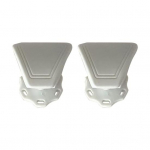 2 komplekti Jalgpallikiivri visiiri klambrid Jalgpallikiivri kruvid Kinnitused Lihtne paigaldada Jalgpallikiivri visiiri kruvid Jalgpallihuvilistele m&otilde;eldud tarvikud valge