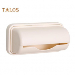 Pr&uuml;gikotihoidla Kasti Dispenser Kompaktne Disain Kiire Juurdep&auml;&auml;s Lihtne Paigaldus K&ouml;&ouml;k Vannituba Pr&uuml;gikoti Hoidik Dispenser aprikoosi