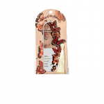 1-osaline esteetiline liblikas j&auml;rjehoidja raamatu metallist retro j&auml;rjehoidja tutiga &otilde;pilasele armas j&auml;rjehoidja &otilde;petaja s&otilde;bra kingitus 30*120mm