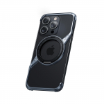 Metallist Telefoni&uuml;mbris Magsafe &Uuml;mbris iPhone 14 15 16 Pro Max 15Pro 16Pro jaoks 360&deg; P&ouml;&ouml;rlev Jalg Alumiiniumsulamist Raamitu Jahutuskate iPhone 14 hall