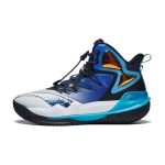 Li Ning Primary 3.0 V2 l&ouml;&ouml;gisummutusega korvpallijalan&otilde;ud Laste tossud Valge Sinine YKBT072-7 38 black
