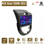 Androidi autoraadio KIA Soulile 2008-2011 Multimeediam&auml;ngija Peaseade Stereo GPS Navigatsioon BT WIFI 1+16GB 1+16GB