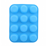 Silikoonist &otilde;&otilde;nsusega muffinipann minik&uuml;psised tassikoogid k&uuml;psetusn&otilde;ud k&uuml;psetusplaat vorm MIT punane