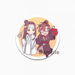 32/44/58mm Mo Dao Zu Shi m&auml;rk Anime Multifilm Prossid Cosplay Armsad j&auml;nese emailn&otilde;elad riiete jaoks Seljakott M&uuml;ts Kaelarihm Ehted Aksessuaarid 32mm(1.26in)