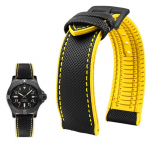 Klassikaline 20mm 21mm 22mm L&otilde;uend Nailon Seiko kelladele Kummist Rihm Veekindel Kellarihm Meestele Tissot Citizen Mido Kellatarvikud 23mm