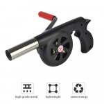 &Otilde;ues toiduvalmistamine BBQ ventilaator &Otilde;hupuhur K&auml;siv&auml;nda ventilaator &Otilde;hupuhur Grill Piknik Matkapliidi tarvikud must