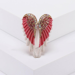 Creative Diamond Angel Wings Pross Pross Mitmev&auml;rviline Trend Fashion Accessories Pin