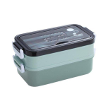 L&otilde;unakarp Bento Box &uuml;li&otilde;pilasb&uuml;roo t&ouml;&ouml;tajale Kahekihiline mikrolaineahjus soojendamine l&otilde;unas&ouml;&ouml;gikonteiner Toidu s&auml;ilitusn&otilde;u roosa