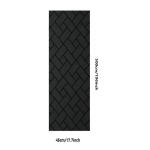 Eemaldatav t&auml;ielikult pimendav aknakile ilma liimita Privaatsuskile Akendele Pimendav Kardin Aknad 45x500cm black