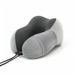 Reisihoidla Lennuki padi magnetkangast emakakaela U-kujuline padi m&auml;lupulk puuvillane loominguline kaelapadi punane