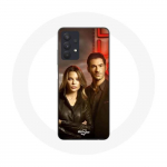 Coque Maniacase pour Samsung Galaxy A32 4G Chloe Decker et Lucifer Morningstar