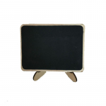 10 tk mini puidust tahvel hoidikuga kaasaskantav teadetetahvli silt pulmapeo jaoks isetegemise t&ouml;&ouml;laua kaunistuseks 10PCS A