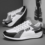 2025 Uus Kevad/Suvi Meeste Kingad Forrest Gump Mees Spordi Rula Kingad Jooksmine Meeste Vabaaja Paks Tald V&auml;ikesed Valged Kingad 39 valge