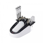 K&otilde;rge imemisv&otilde;imsusega teemantmikrodermabrasioonimasin n&auml;okoorimiseks, s&uuml;gavpuhastuseks, mustpeade eemaldamiseks, veespreiga eksfoliatsiooniseade EU Plug valge