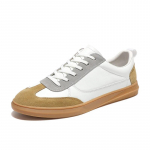 Luksusbr&auml;nd Meeste Vabaaja Tossud Ehtsast Nahast Vulkaniseeritud Kingad Mugavad Meeste Tennised Meeste Vabaaja Jalan&otilde;ud V&auml;litingimustesse 38 must