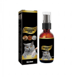 30 ml lemmikloomade nahahooldussprei, kasside s&otilde;rmussprei, mis ravib dermatiiti ekseemi eemaldab kassi s&uuml;gelust leevendav sprei One Size