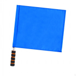 Kohtuniku lipu k&auml;si multifunktsionaalne liiklusturvasignaal hokitreeningu jaoks