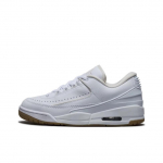 Air Jordan 2/3 Valged Kummitallaga Naiste Tossud Kummi-Helepruun Fantoom FZ4122-102 36