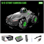 Uus RC-auto 1:20 koos videoga 2.4G WIFI FPV HD pildiedastuskaamera auto 360&deg; p&ouml;&ouml;rlev v&auml;litingimustes trikikaamera auto laste poiss m&auml;nguasi videoauto must