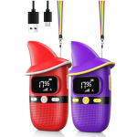 Laetavad 3-pakendis raadiosaatjad lastele, v&auml;ikelaste s&uuml;nnip&auml;evam&auml;nguasjad 3&ndash;12-aastastele poistele t&uuml;drukutele, 22-kanaliline kahesuunaline raadio taustvalgustusega suure LCD-ekraaniga punane/roheline