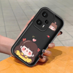 Pehme silikoonist ruudukujulise redeliga printimismustriga telefoni korpus, t&auml;iskaanega kaamera p&otilde;rutuskindel kaitse kummist &uuml;mbris Xiaomi Redmi jaoks Xiaomi 14 Pro tumepunast v&auml;rvi