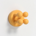 Silikoonist habemenuga hoidik Isekleepuv hambahari V&otilde;tmer&auml;tikute nagi konks Vannitoa seina korrastaja riiul K&ouml;&ouml;gi vidinate hoiustamisriiul valge