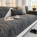 &Scaron;enill-diivani kate Four Seasons universaalne diivanipadi &uuml;hev&auml;rviline triibuline diivanimatt elutuppa libisemiskindel L-kujuline diivanipadi 70x70