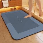 V&auml;ga imav diatomiitvannimatt &ndash; libisemiskindel, kiiresti kuivav, pehme du&scaron;ivaip, masinpestav vannituppa, magamistuppa, k&ouml;&ouml;ki ja pesuruumi 40x60cm