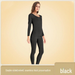 Naiste &otilde;mblusteta termopesukomplekt: Lisaks sametist paksud &uuml;la- ja alaosa, k&uuml;lmakindel, s&uuml;gis/talv kulumine. XXL lilla