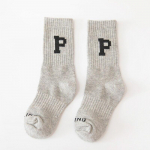 Korea moekirjaga sokid lastele kootud puuvillased keskmised sokid poisid t&uuml;drukud kooli vabaaja spordisokid 1-8 aastased M beež