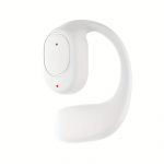 Juhtmevaba Bluetooth 5.4 k&otilde;rvaklappide k&otilde;rvaklambriga peakomplekt HiFi Stereo Sports Earbud veekindlad &uuml;he k&otilde;rvakonksuga &auml;rik&otilde;rvaklapid valge