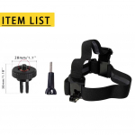 GoPro Hero ratsutamispea rihma rindkere kinnitusrihma rihma rakmete komplekt Insta360 Yi Fusion DJI Osmo tegevuskaamera tarvikutele