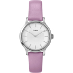 Transcend Transcend H&otilde;bedane sihver Messing Mineraalklaas Kvartsikell Br&auml;nd TW2W54800 Roosa [TIMEX] Naiste [Toode]