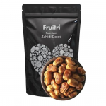 Fruitri Premium Zahidi datlite 1 kg pakk, khajur kuivatatud puuviljad, Juicy & Delicious Khajoor, 100% looduslikult kuivatatud ja ilma s&auml;ilitusaineteta, pakkumispakk