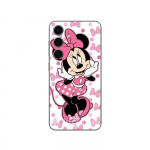 &Uuml;mbris - Disney - Galaxy S24 FE - Minnie Mouse - Roosa - Pehme
