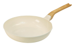 Nansen Japan kerge praadimine ja kergesti keraamiline praadimine valge v&auml;rv x 26 cm valge pann, kasutamine, pann, puidutaoline k&auml;epide, survevalu t&ouml;&ouml;tlemine, beige