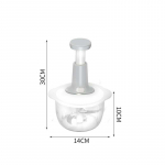 Multifunktsionaalne k&auml;sitsi pressimise t&uuml;&uuml;p lihaveski blender beebitoidulisandite toiduvalmistamismasin 1.5L